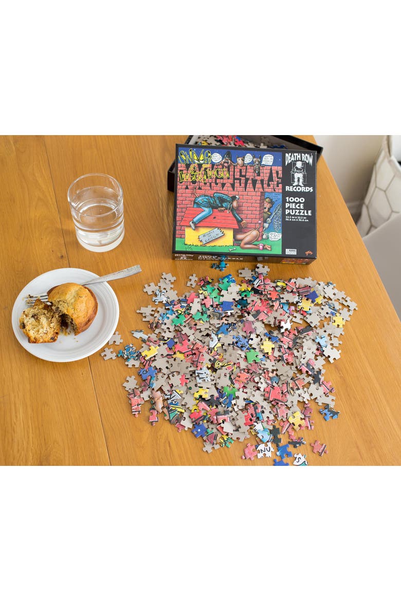 Death Row Snoop Doggy 1000 Piece Jigsaw Puzzle, Alternate, color, Red
