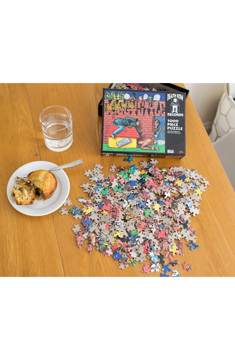Toynk Death Row Snoop Doggy 1000 Piece Jigsaw Puzzle, Alternate, color, Red