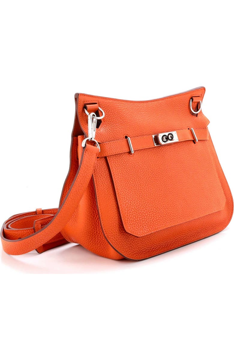 Pre-Owned Hermes Jypsiere Bag Clemence 28, Alternate, color, Orange H
