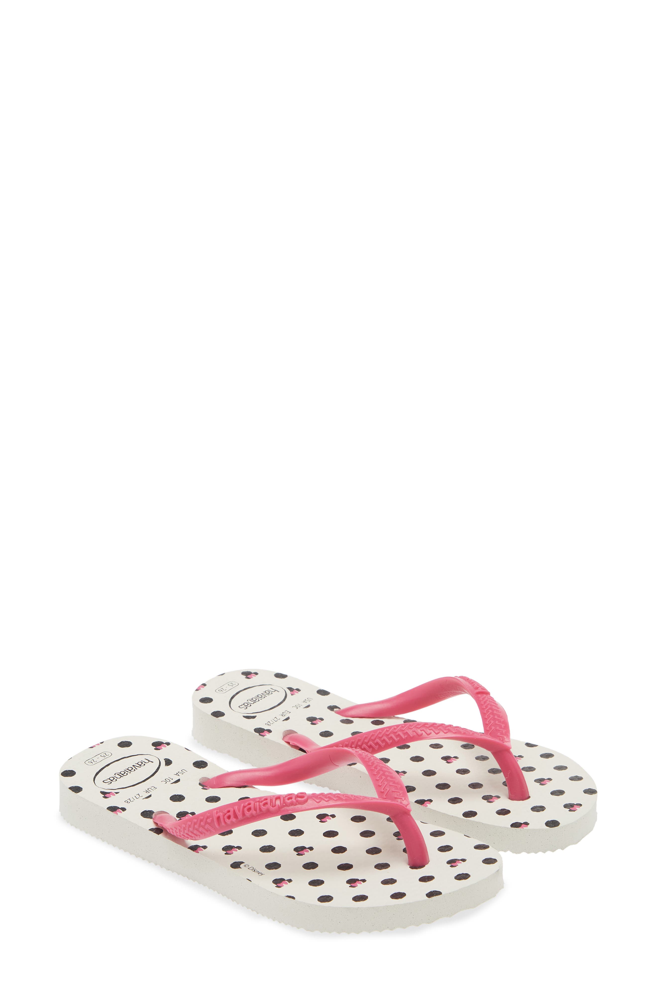 Havaianas Kids' Disney Slim Flip Flop, Alternate, color, 