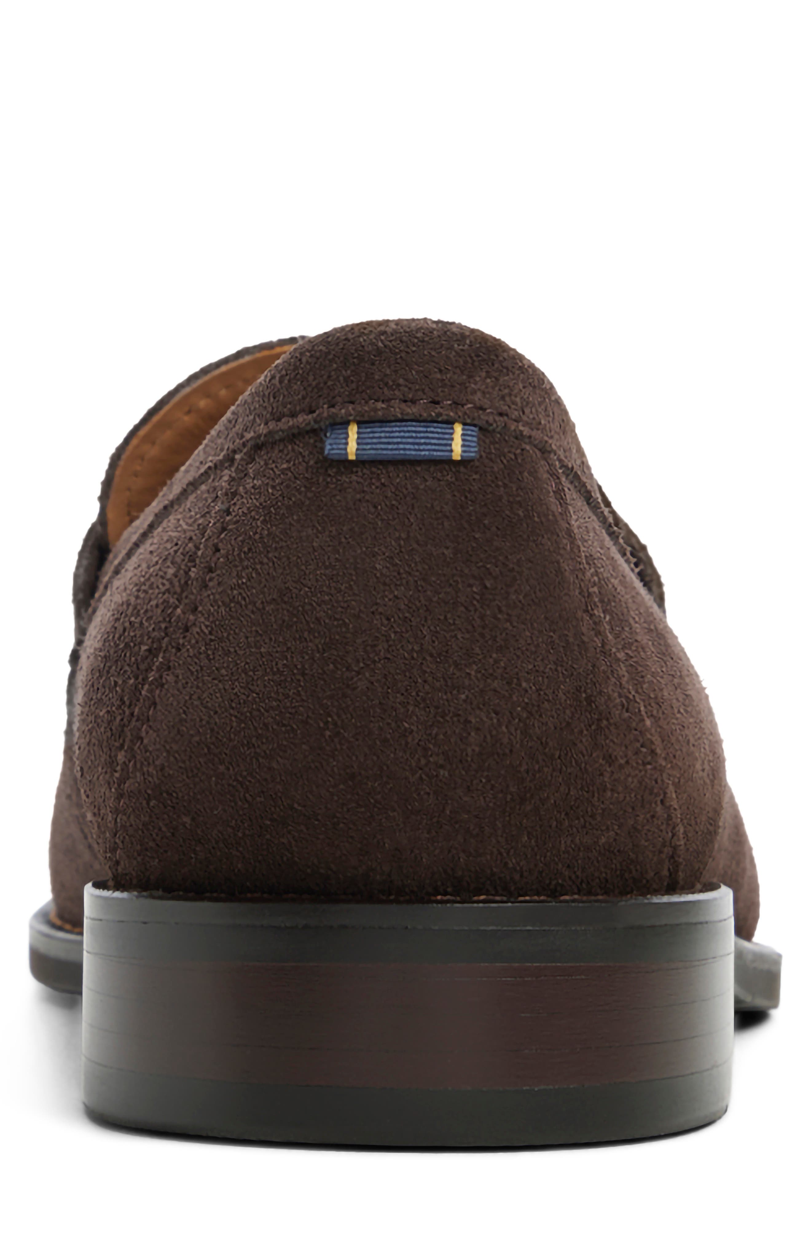 Glenrock Penny Loafer, Alternate, color, DARK BROWN
