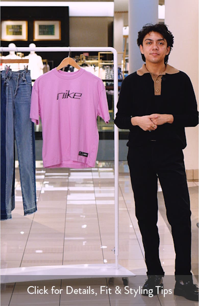 Kids' Oversize Cotton Graphic T-Shirt, sales video thumbnail