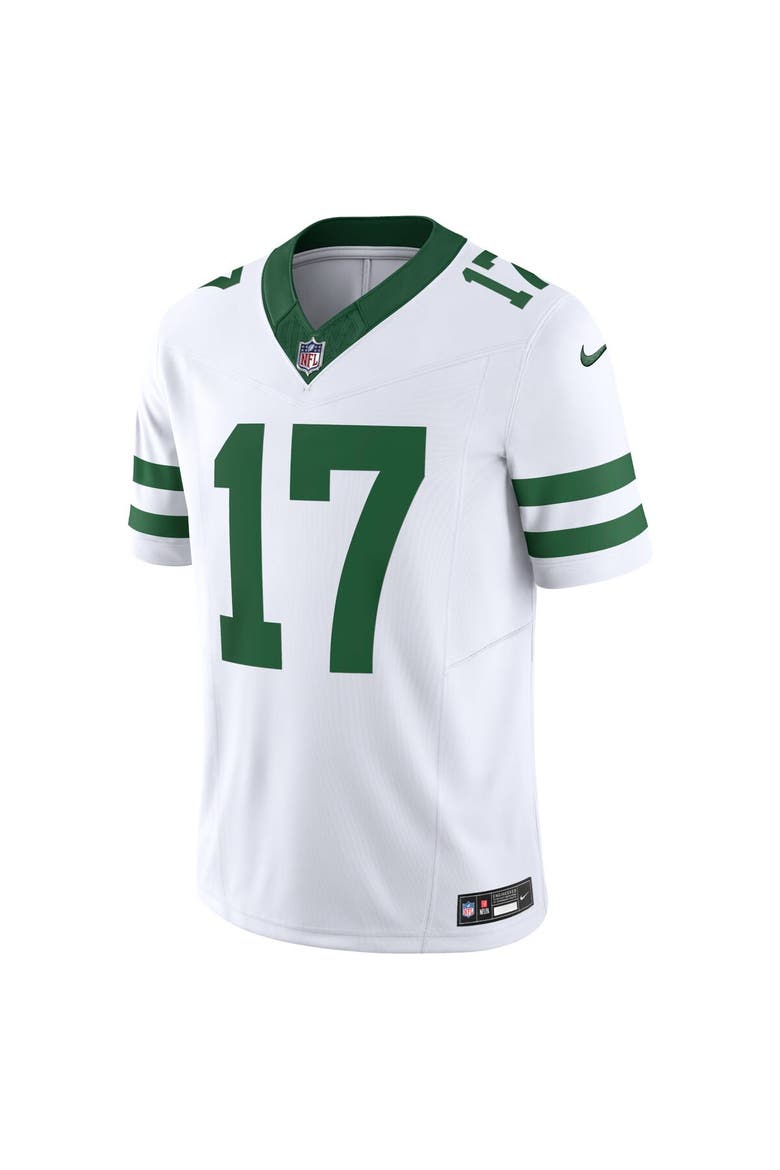Men's Nike Garrett Wilson White New York Jets Vapor F.U.S.E. Limited Jersey, Alternate, color, White