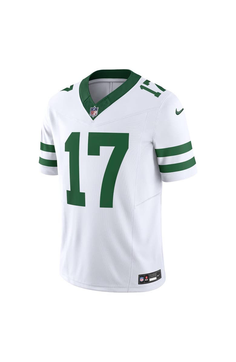 Nike Men's Nike Garrett Wilson White New York Jets Vapor F.U.S.E. Limited Jersey, Alternate, color, 