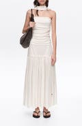 Bimba y Lola Gathered strapless top