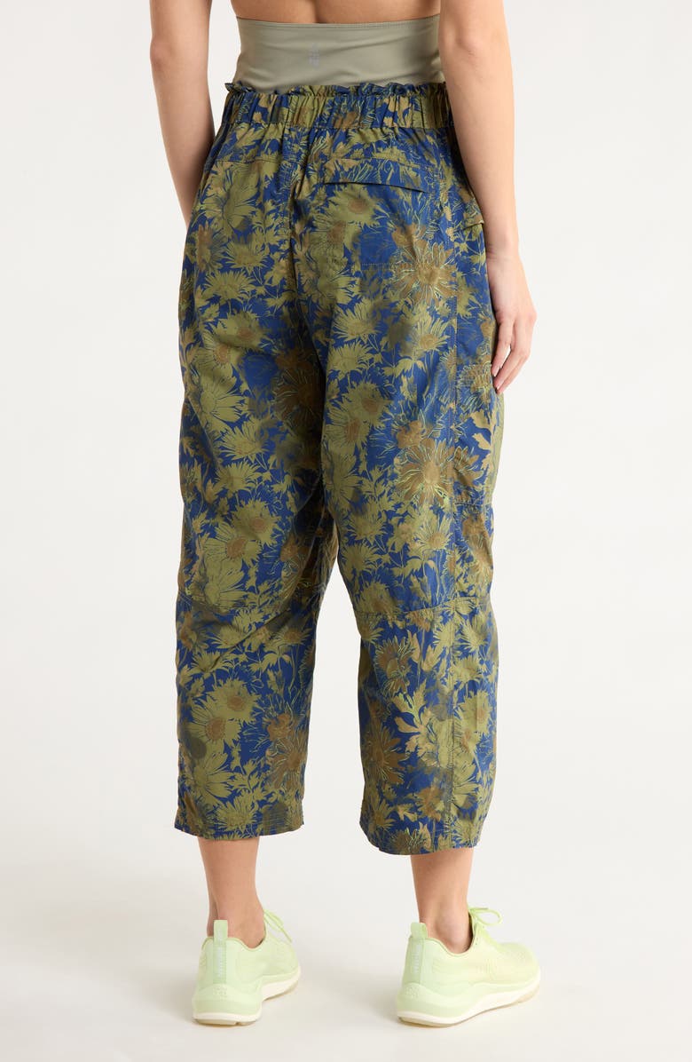 Free People In The Wild Pants, Alternate, color, Dark Green