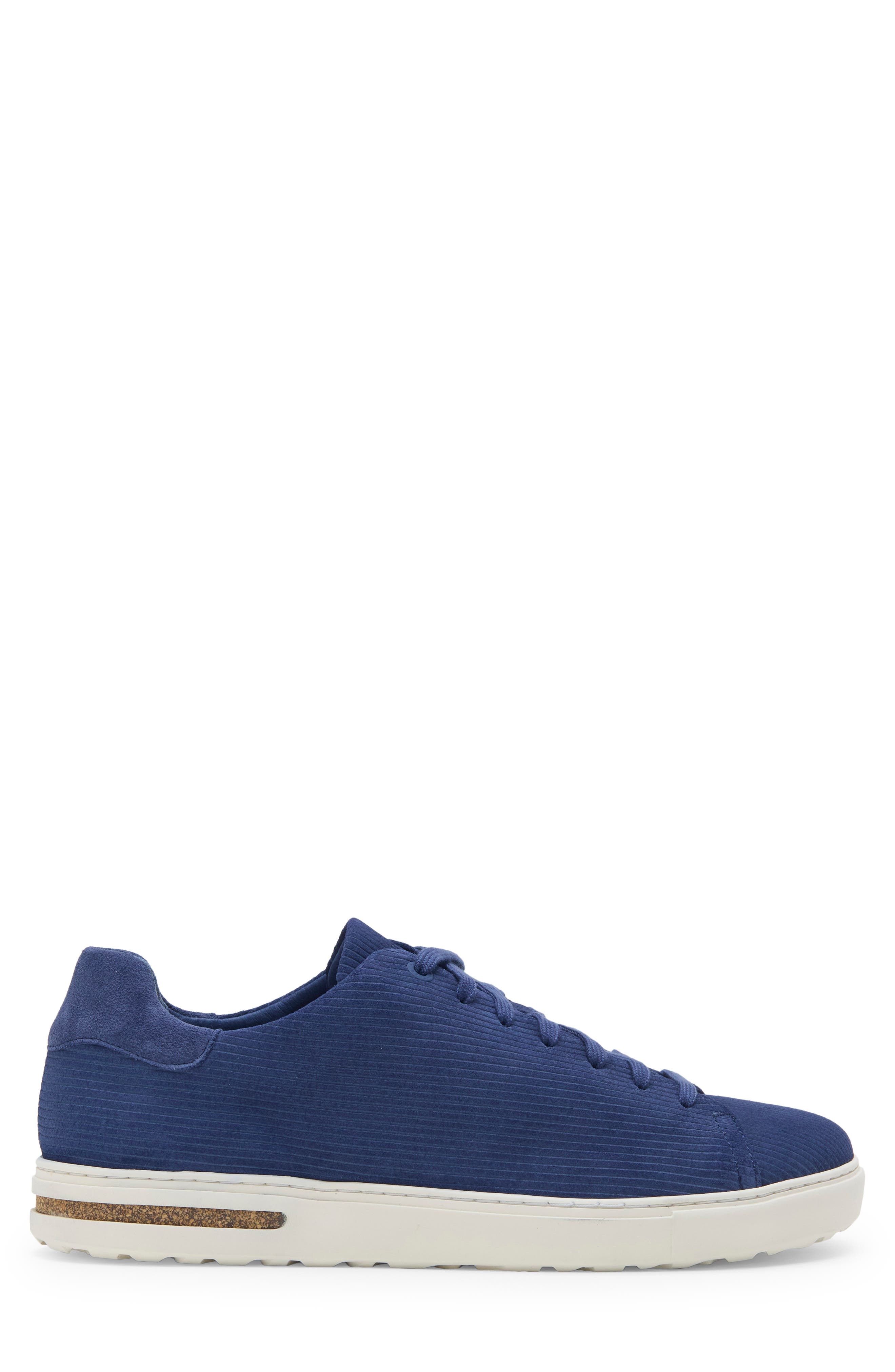 Bend Low Suede Sneaker, Alternate, color, INDIGO