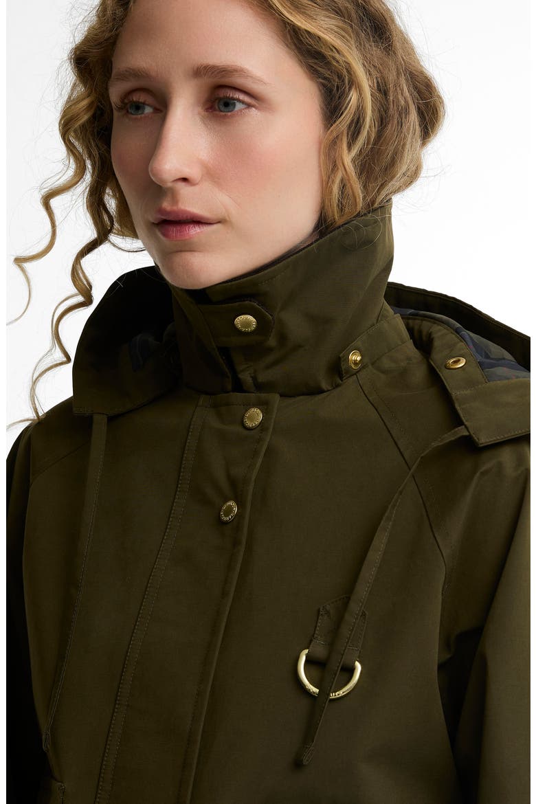 Terrington Showerproof Jacket, Alternate, color, OLIVE/ SHADOW CLASSIC