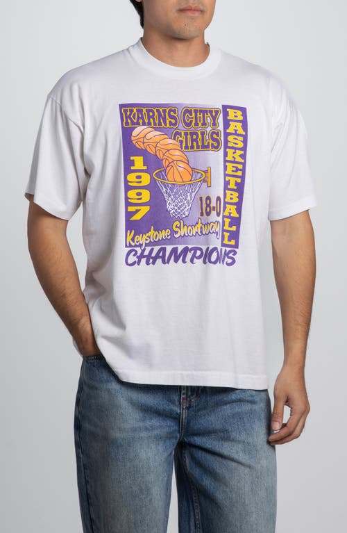 Elwood 1997 Karns City Girls Basketball Tee in White  product