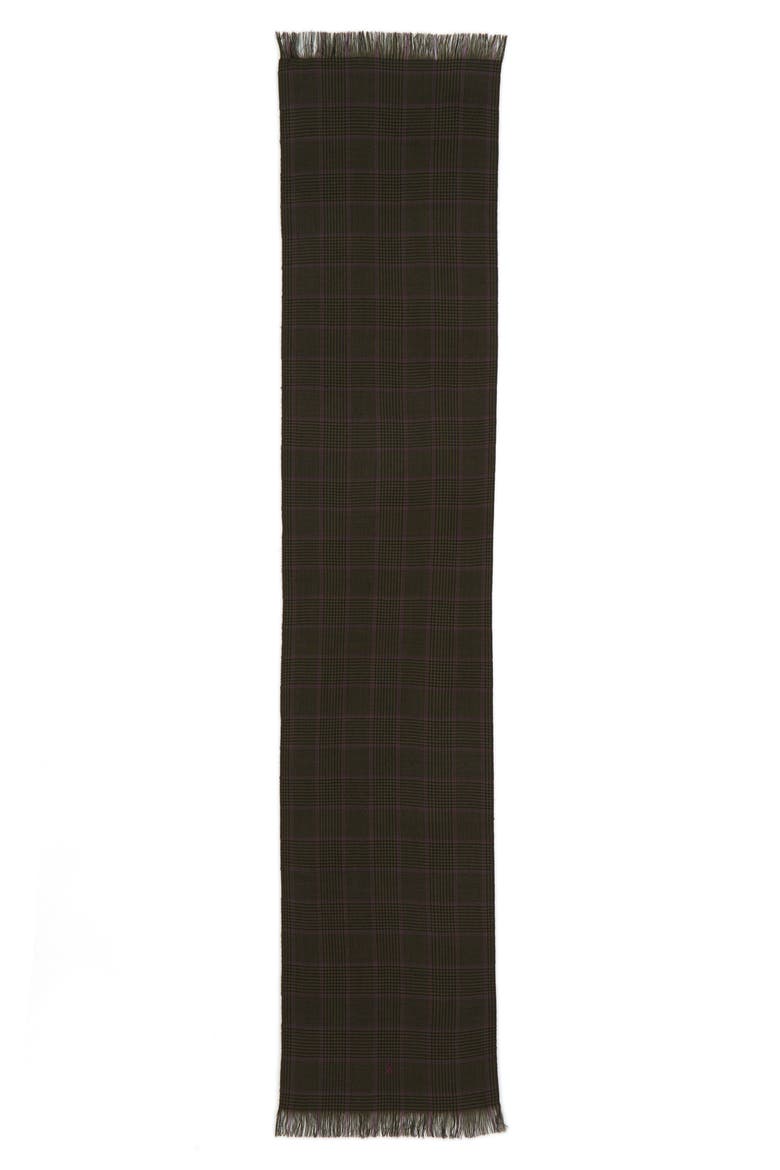 Merino Wool Scarf, Alternate, color, LODEN