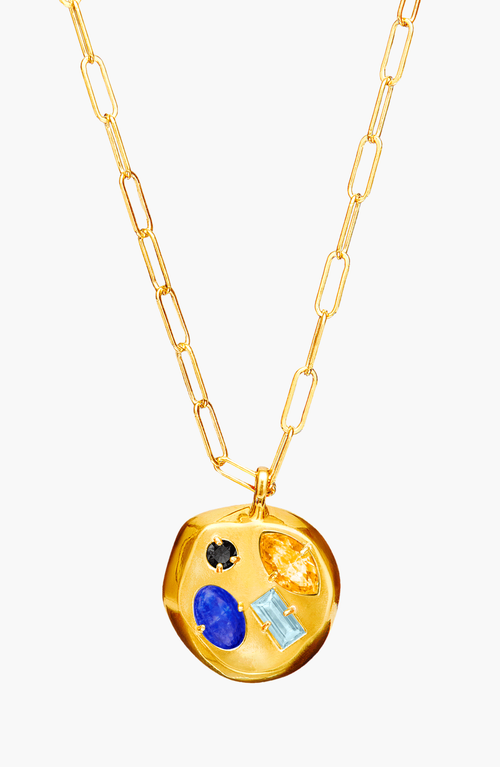Birthdate Co. The November Birthdate Gold Pendant In November 13th - Gold