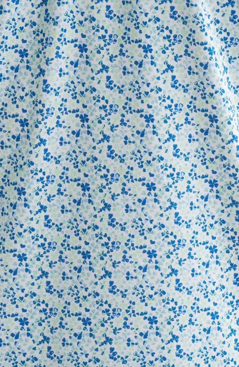 johnnie-O Charmer Floral Performance Jersey Polo, Alternate, color, Sound Side