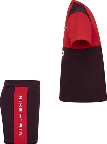 Kids' Air Logo T-Shirt & Fleece Shorts Set