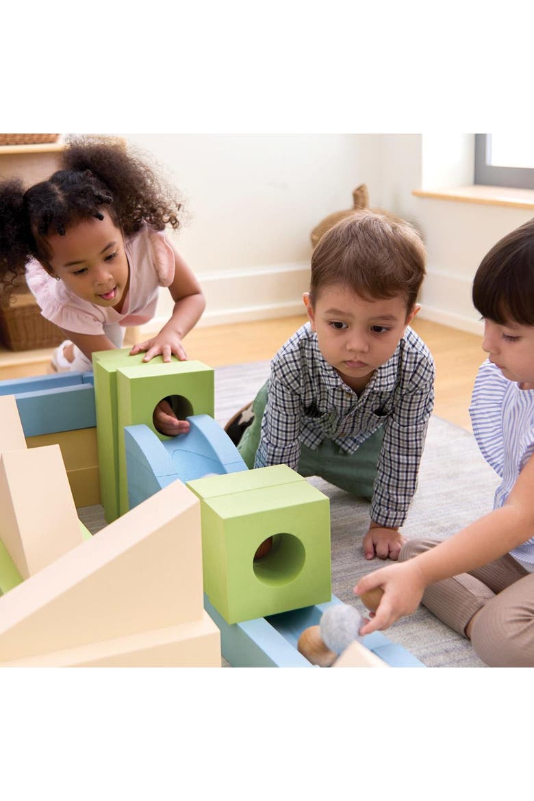 Ramp and Roll Discovery Blocks - 48 Pieces, Alternate, color, Multicolored