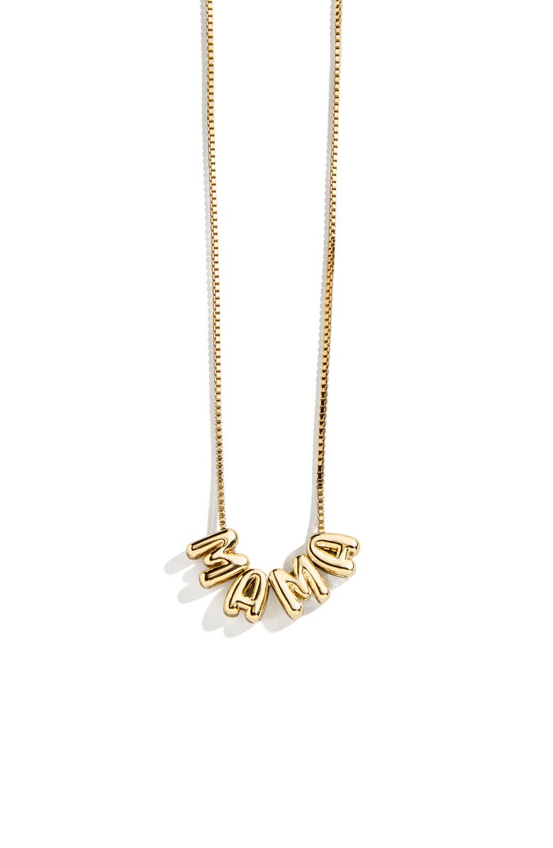 BaubleBar Mama Pendant Necklace, Alternate, color, 
