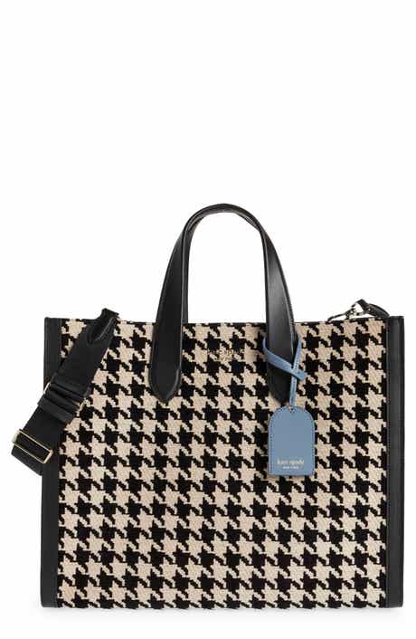 houndstooth tote