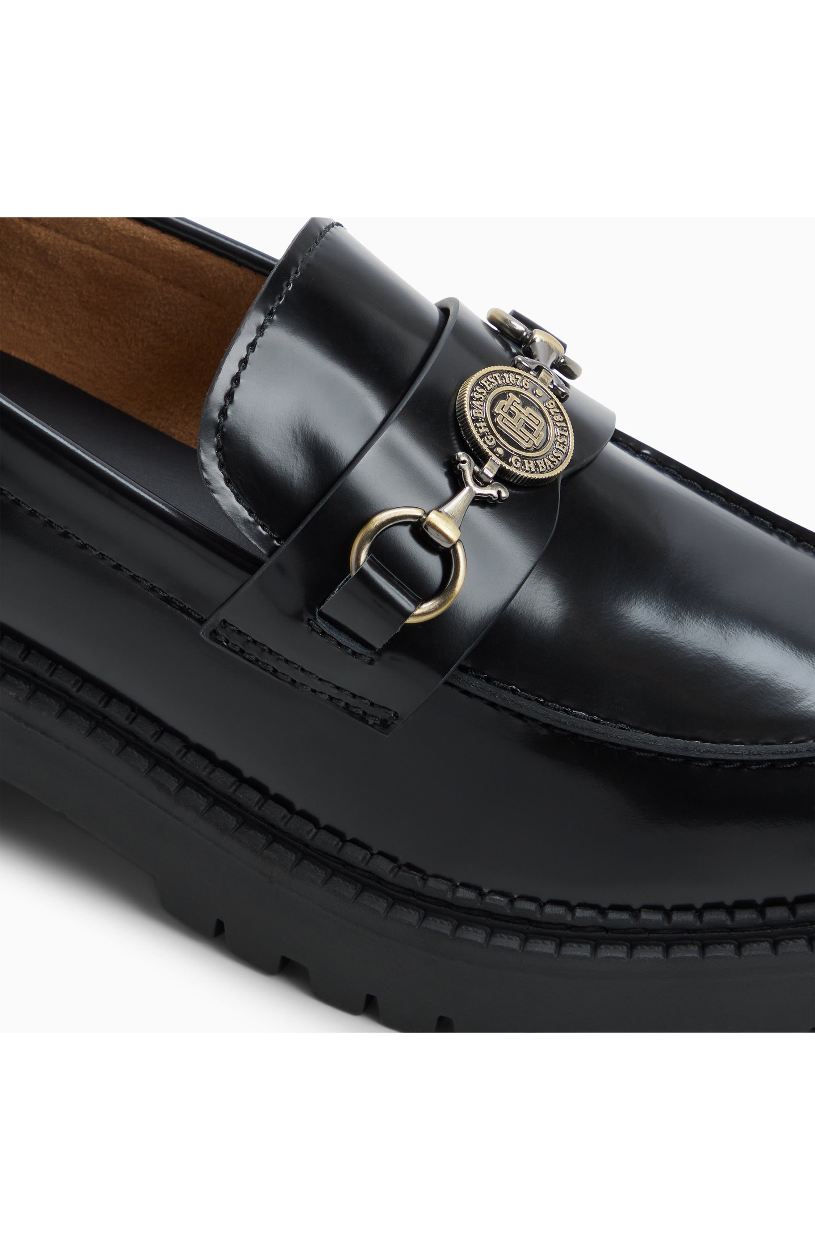 Rosamund Loafer, Alternate, color, BLACK