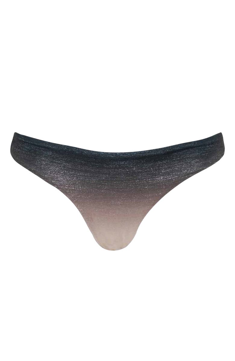 Maaji Winter Mist Flirt Bikini Bottoms, Alternate, color, Black