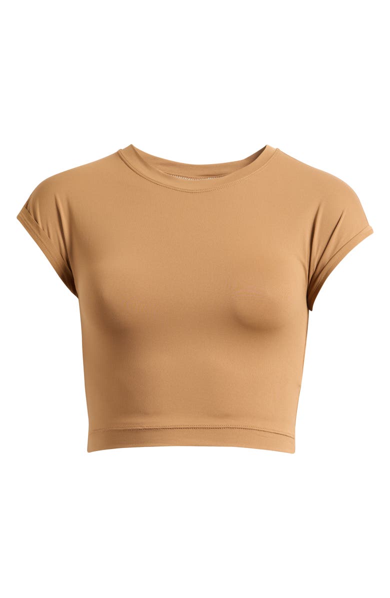 Free People FP Movement Never Better Ultra Light T-Shirt, Alternate, color, Twig