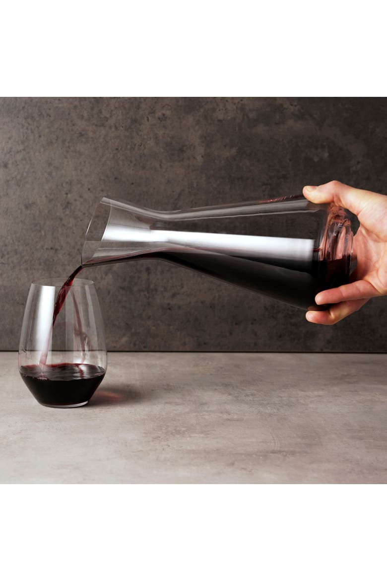 Style 1L Wine Decanter, Alternate, color, Clear