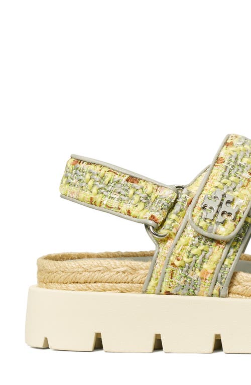 Tory Burch Kira Rope Platform Sport Sandal In Multi