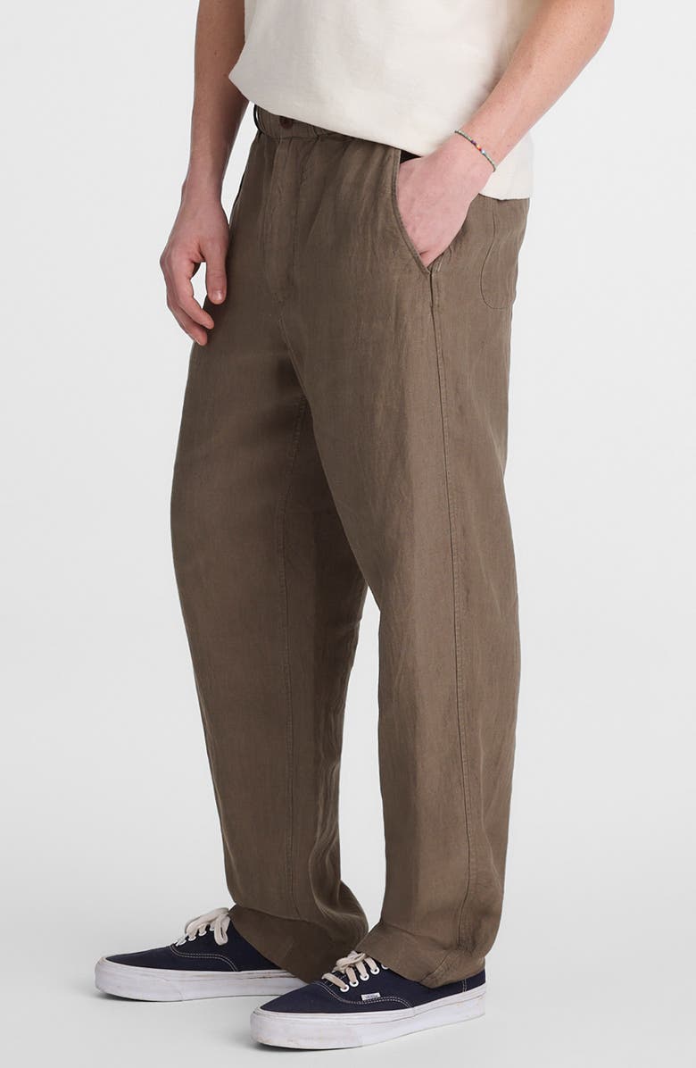 Madewell Linen Pull-On Pants, Alternate, color, 