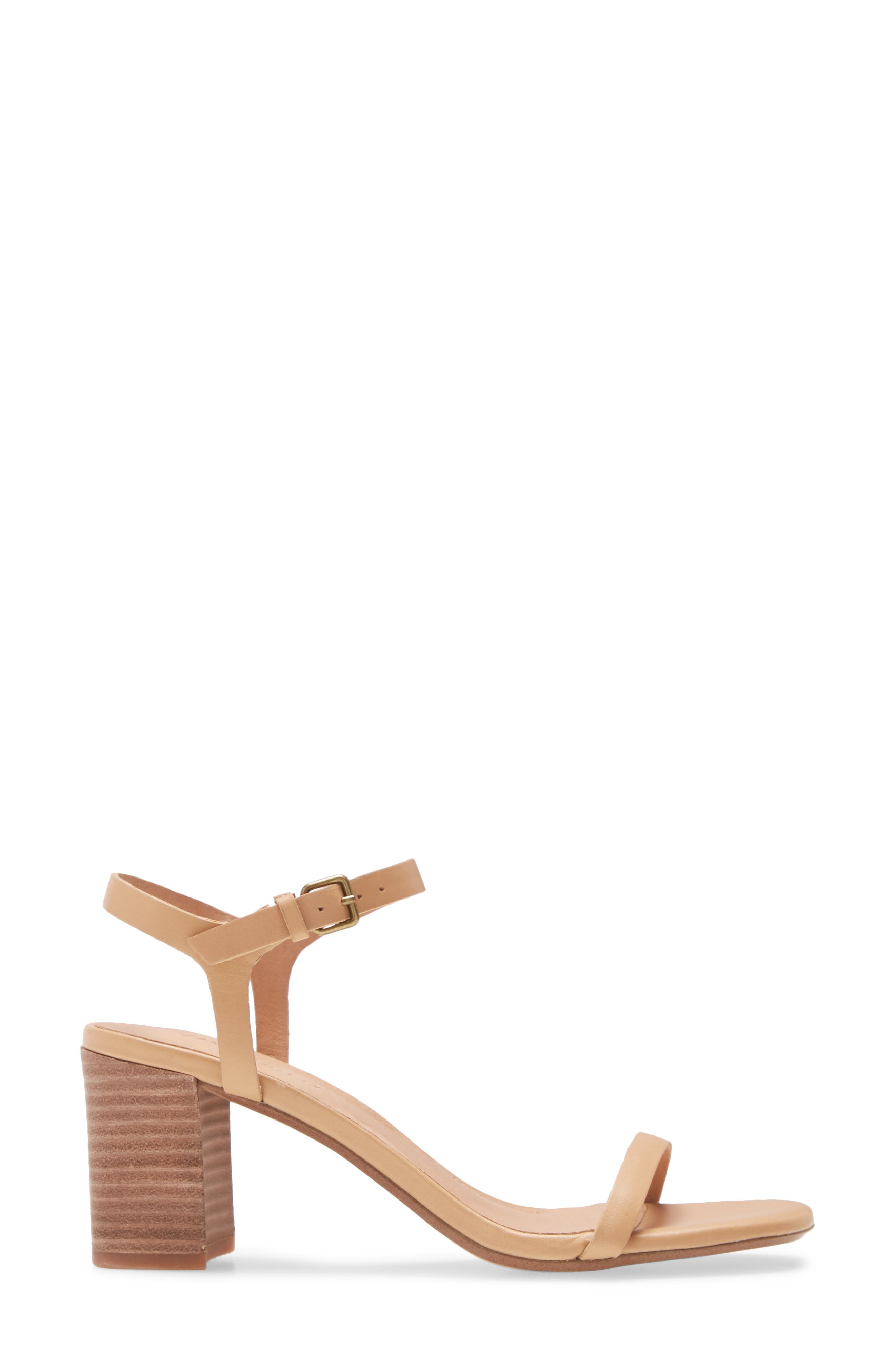 The Hollie Ankle Strap Sandal, Alternate, color, EARTHEN SAND