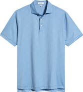 Peter Millar Herringbone Summer Comfort Performance Jersey Polo