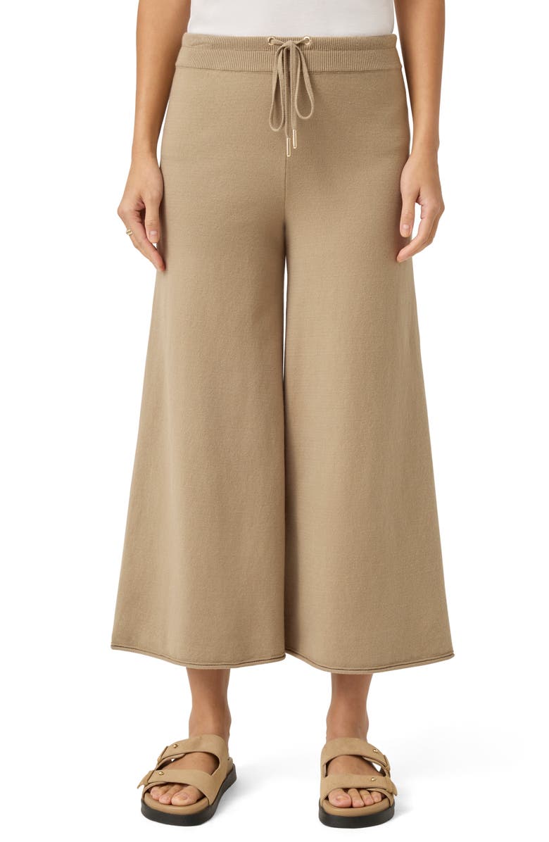 Splendid x @cellajaneblog Wide Leg Ankle Pants, Main, color, Wood
