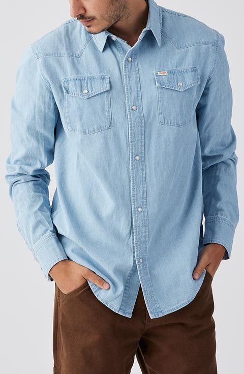 Reagan Pearl Snap-Up Western Shirt