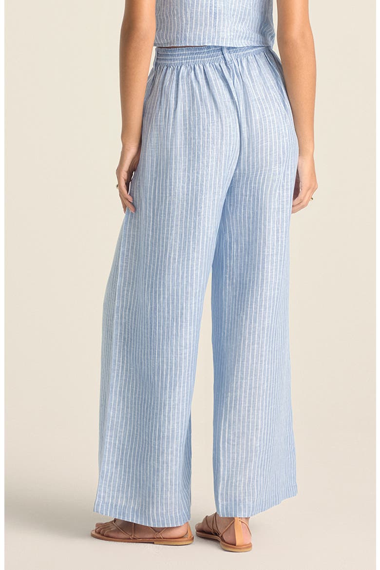 The Getaway Linen Cover-Up Pants, Alternate, color, SUMMER STRIPE