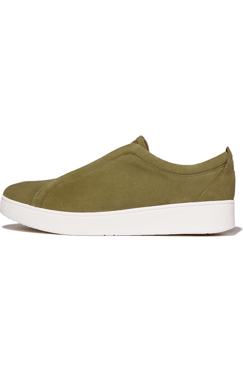 FitFlop Rally Slip-On Sneaker, Alternate, color, Khaki Green Mix