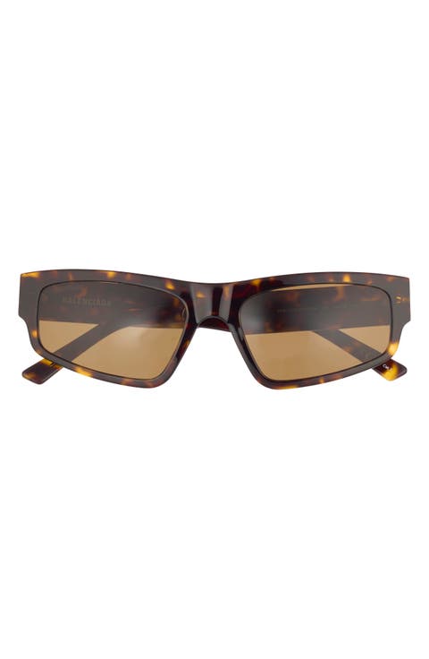 56mm Rectangle Sunglasses