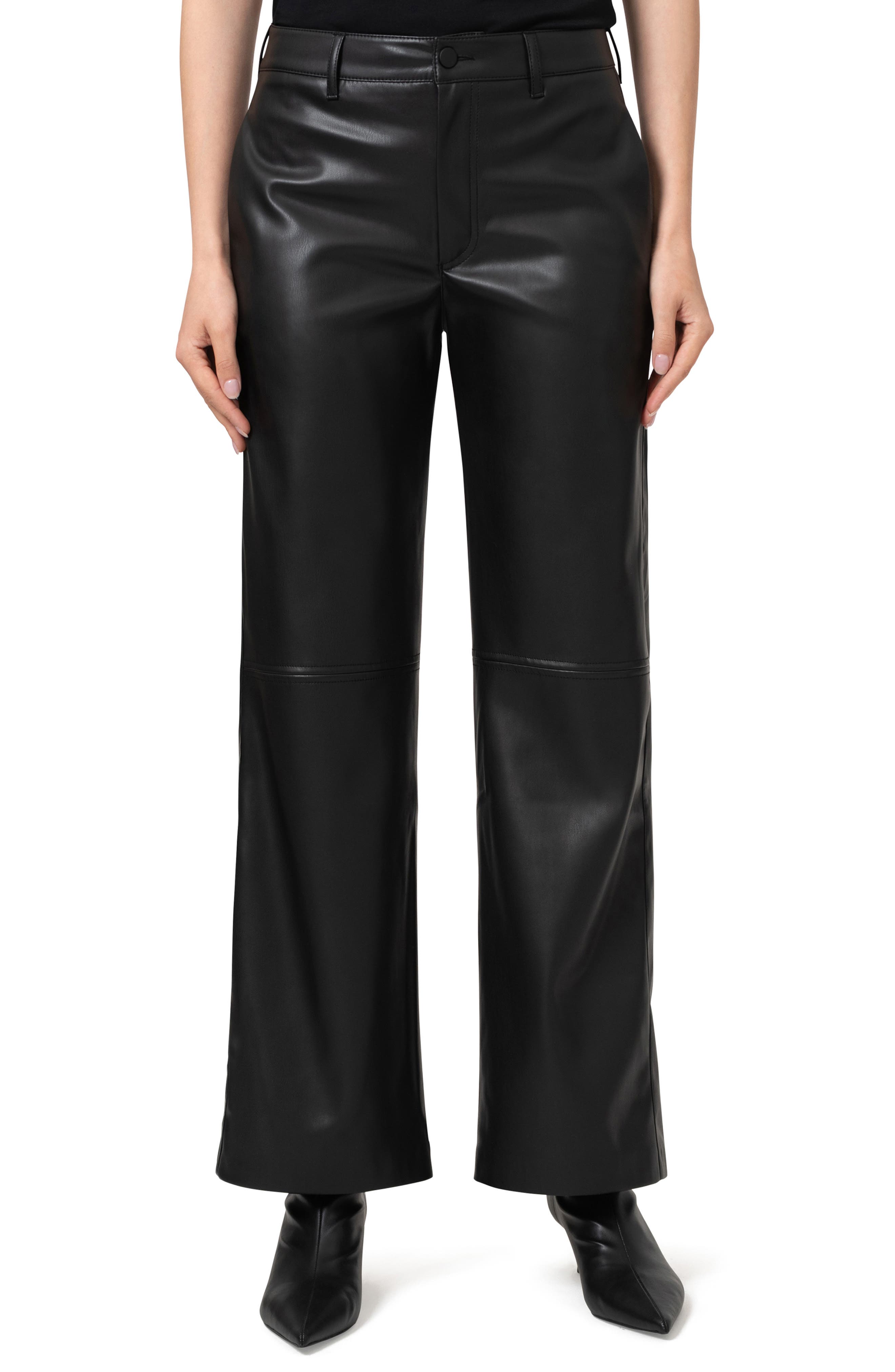 Mavi Jeans Faux Leather Wide Leg Pants
