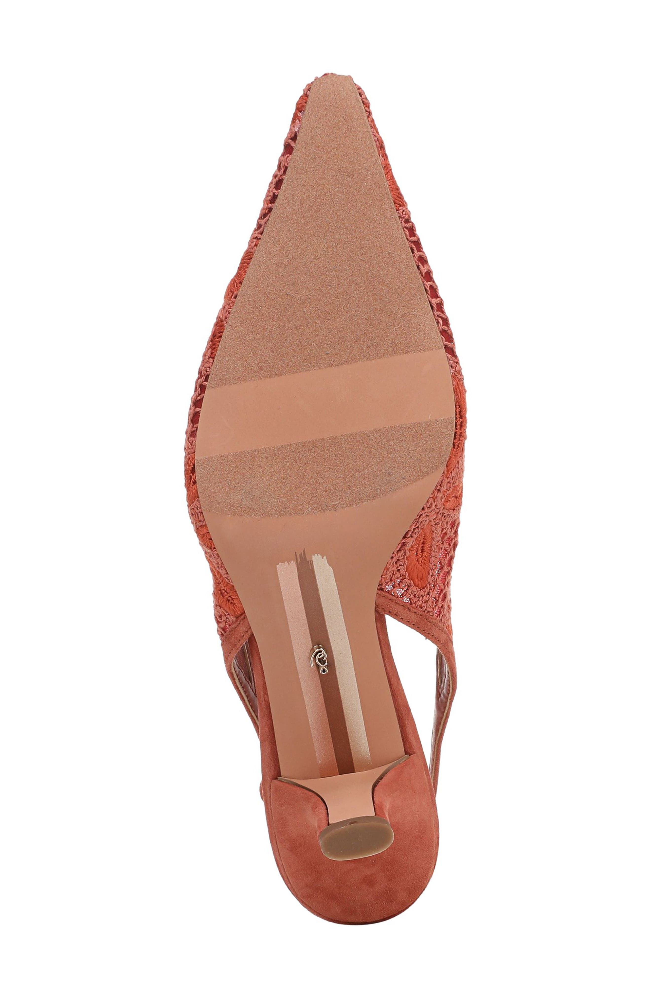 Sam Edelman Bianka Slingback Pump, Alternate, color, Coral Clay