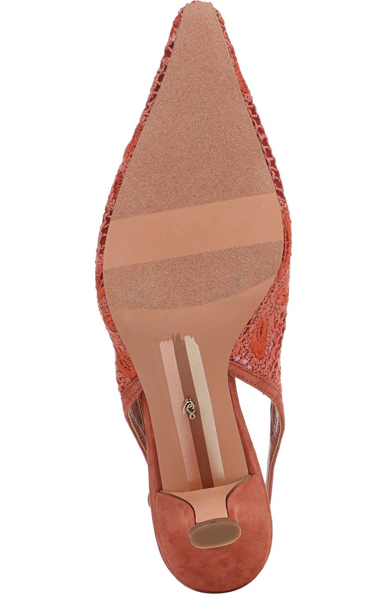 Sam Edelman Bianka Slingback Pump, Alternate, color, Coral Clay