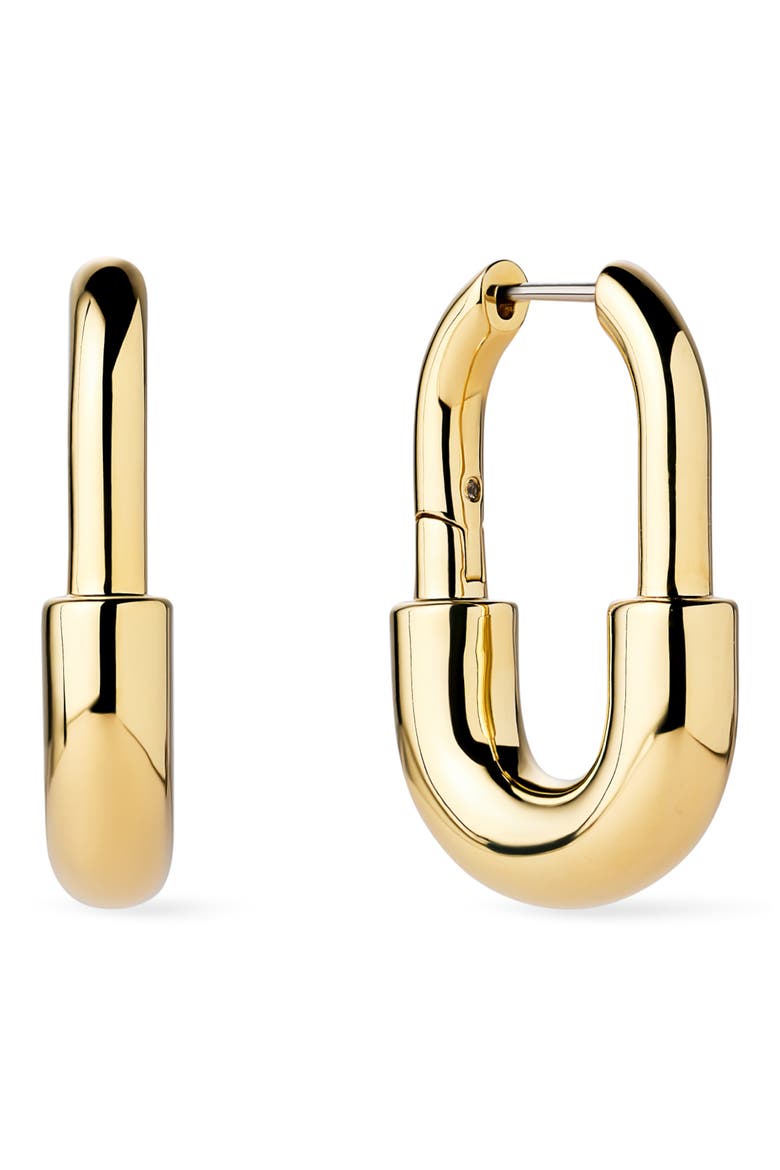 Brynley Hoop Earrings, Main, color, GOLD