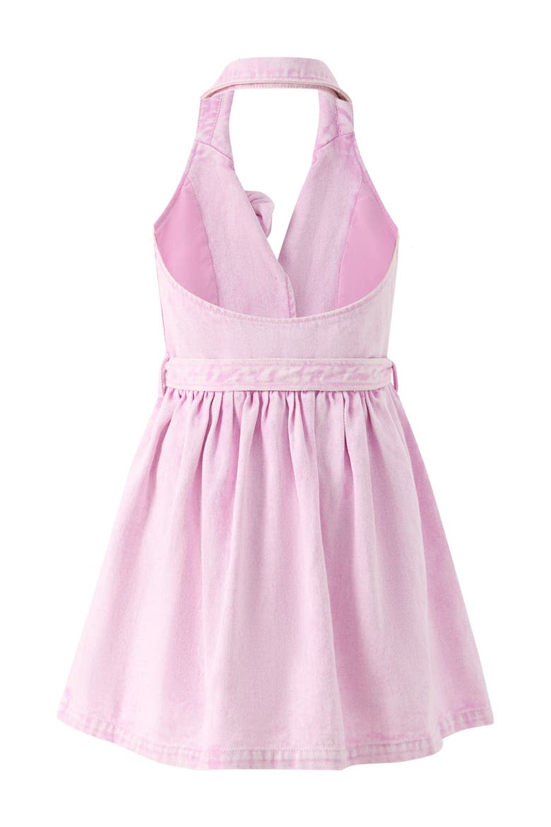 Catalina Denim Mini Dress, Alternate, color, Pink