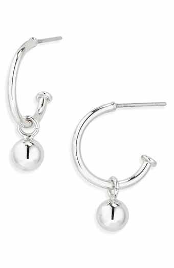 NORDSTROM RACK 12mm Orb Hoop Earrings