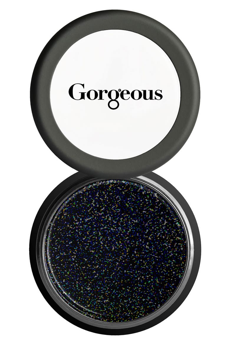 'Colour Flash' Glitter, Main, color, VOLCANIC BLACK