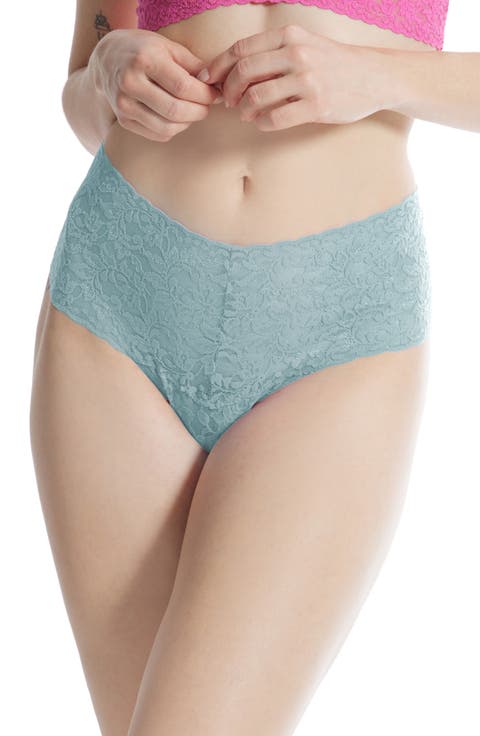 Retro High Waist Thong