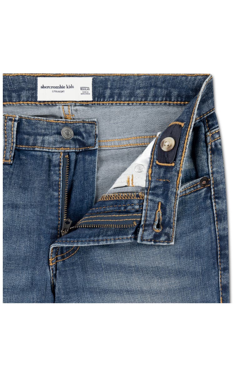 Kids' Paint Splattered Straight Leg Jeans, Alternate, color, PAINT SPLATTER