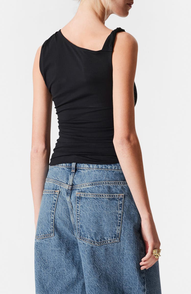 & Other Stories Asymmetric Drape Sleeveless Top, Alternate, color, 