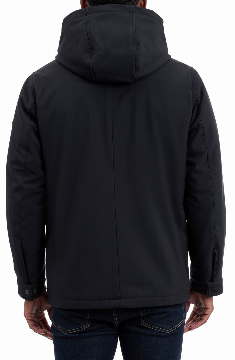 Michael Kors Moblown Hooded Coat, Alternate, color, 