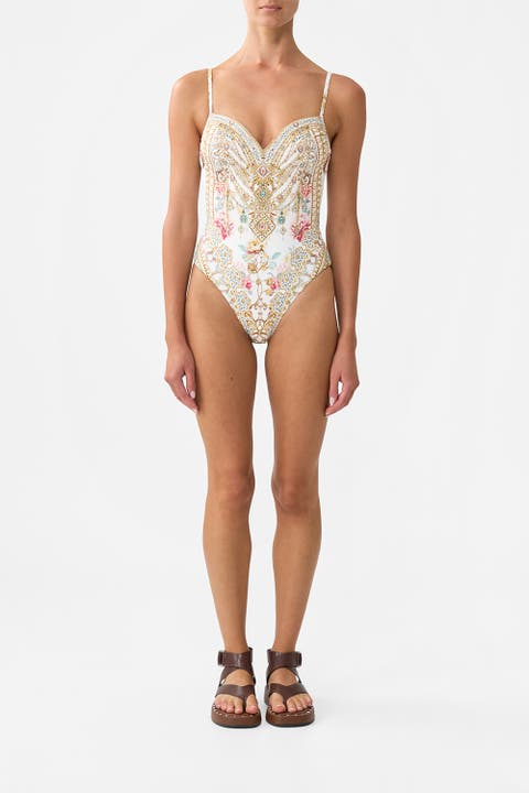 Sweetheart Neck Underwire One Piece Ottoman Dynasty