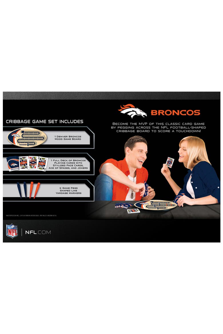 Denver Broncos Cribbage, Alternate, color, Multicolor