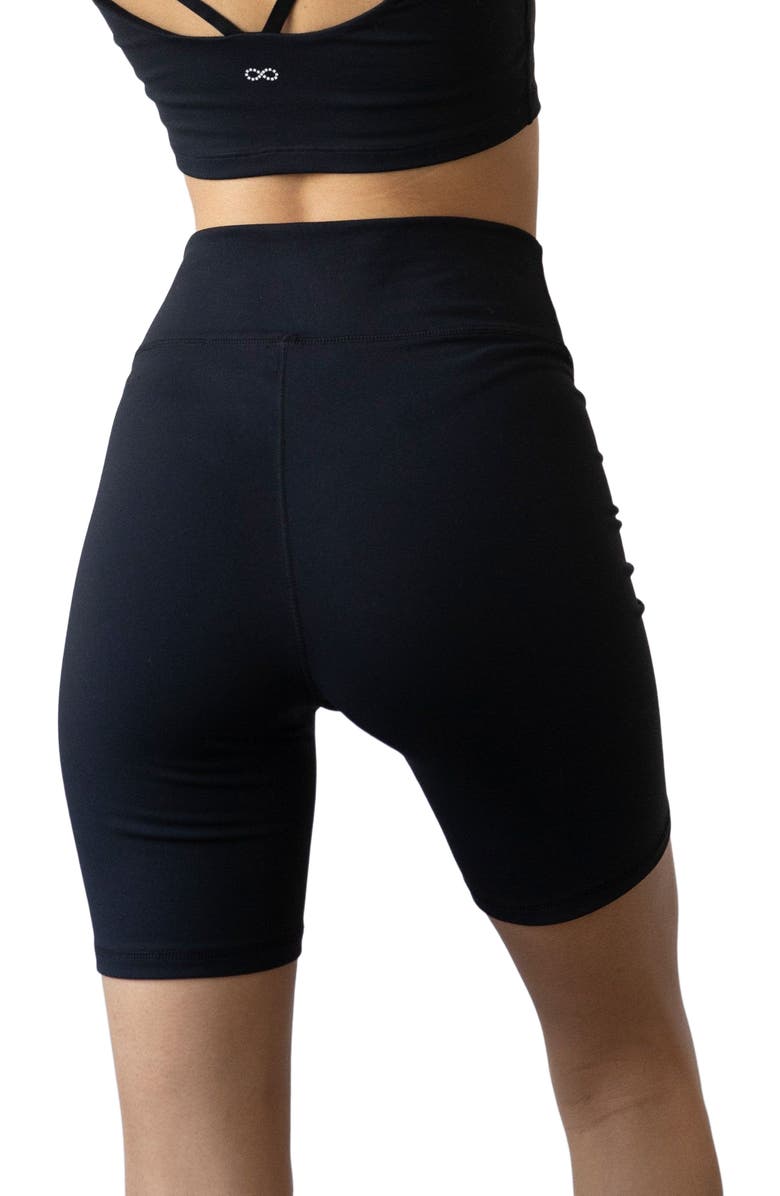 Rebody Active Vendetta Cloudlux Biker Shorts 7", Alternate, color, Metropolis Black