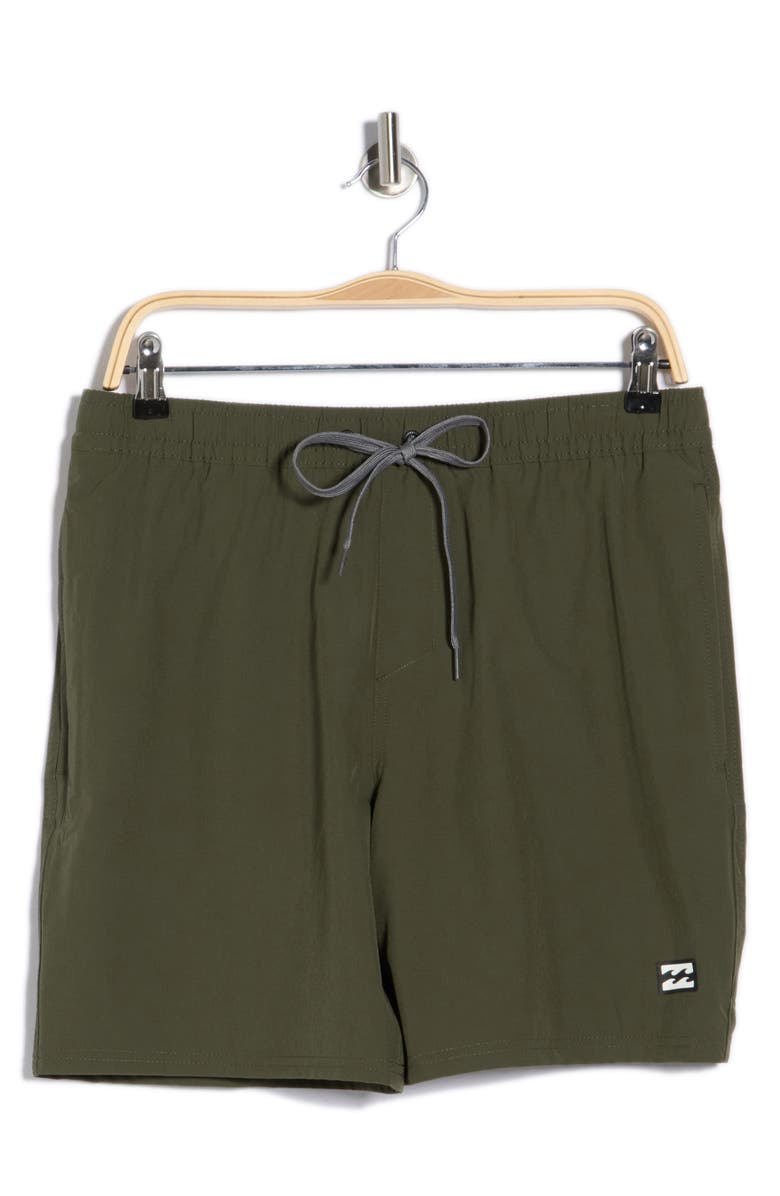 Billabong Volley Swim Trunks, Main, color, Deep Depths