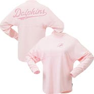 FANATICS Women's Fanatics Branded Pink Miami Dolphins Millennial Spirit Jersey T-Shirt