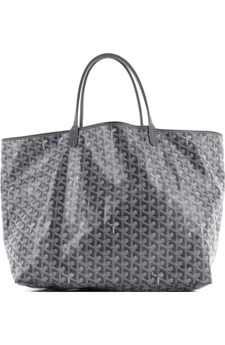 Pre-Owned Goyard Saint Louis Tote Coated Canvas GM, Main, color,